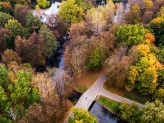 Парк возле городского возраста в Ивано-Франковске, фото Руслан Веселый: Facebook