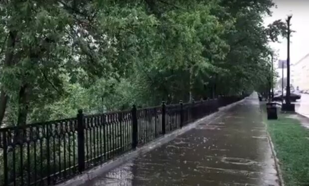погода в Украине, скриншот из видео