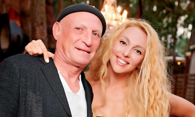 Оля Полякова з чоловіком, фото з Instagram