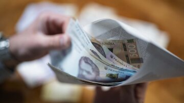 Гривневі купюри та грошова допомога на підготовку до зими