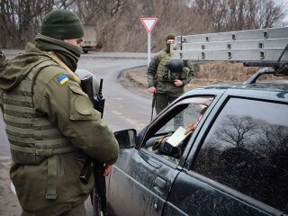 Блокпост в Україні, фото з відкритих джерел