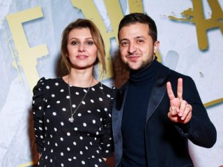 Владимир Зеленский с женой