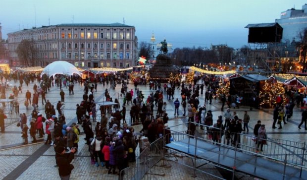 В Новый год киевлян ждет 26-метровая елка и множество развлечений