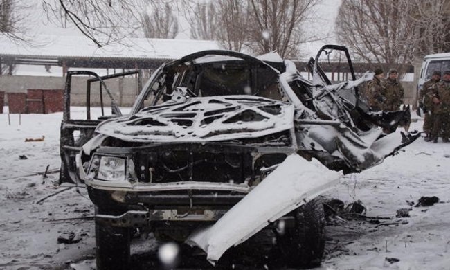 Опубліковано нове відео з місця вбивства ватажка бойовиків