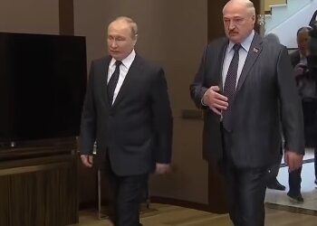 Лукашенко и путин. Фото: скрин youtube