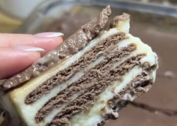 Простой тортик без выпечки: фото скрин рецепта