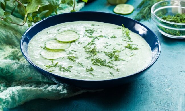 Летний суп, фото shuba