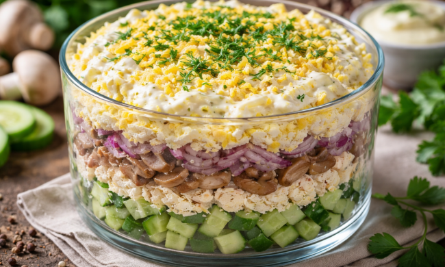 Салат "Березень", зображення: Знай.ua