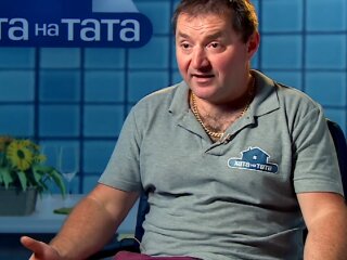 Кадр из программы "Хата на тата"