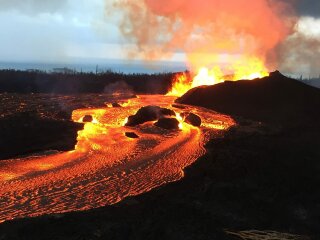 Kilauea Volcano, USA today