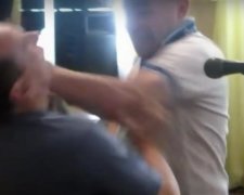 Пророссийского провокатора нокаутировали за "гражданскую войну"