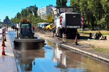 Ремонт проспекту Князя Володимира Великого в Одесі