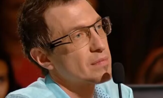 Сергей Соседов, кадр из программы "X-Фактор"