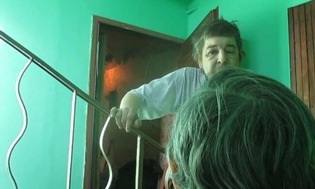 Сварка сусідів, фото: скріншот з відео