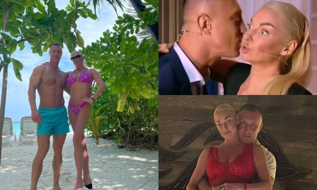 Анастасия Волочкова с возлюбленным Сергеем