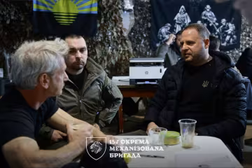 Андрій Єрмак та Шон Пенн