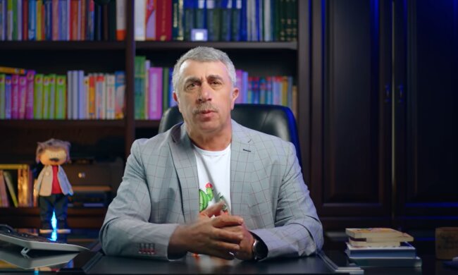 Євген Комаровський, кадр з відео: YouTube Доктор Комаровський