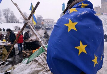 Евромайдан, протестные акции - фото Андрея Еловикова