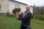 Гриб-великан, фото из Фейсбука