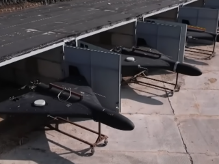 БПЛА Shahed. Фото: скрін youtube