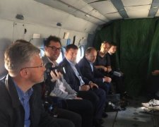 Європолітик прилетів до окупантів на Донбас