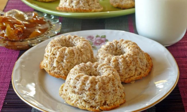 Вкусный и полезный рецепт: творожные кексы с овсянкой