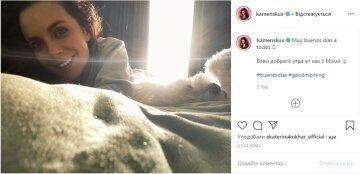 Настя Каменських, скрін поста з Instagram