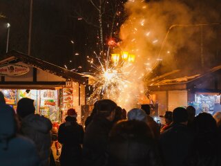 Новорічний феєрверк, фото: vezha.vn.ua