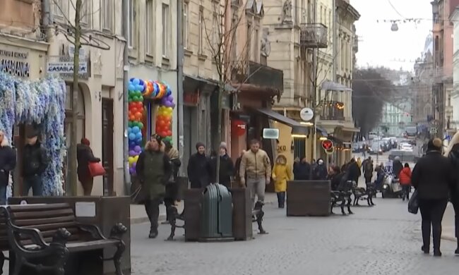 Карантин в Украине, скриншот с видео