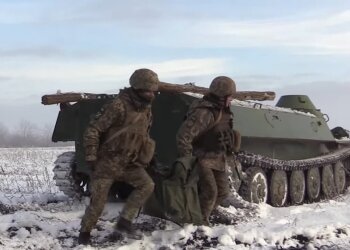 танкисты, скриншот с видео