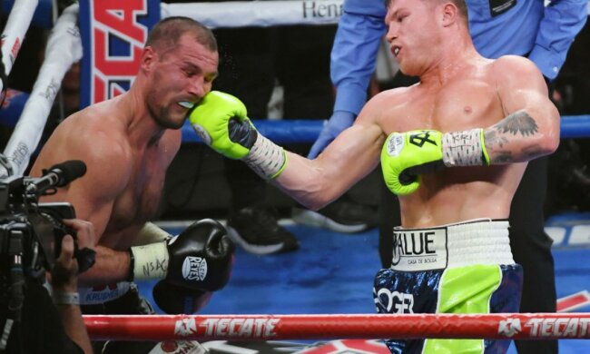 Альварес брутально нокаутував Ковальова: мексиканець піднявся на два дивізіони