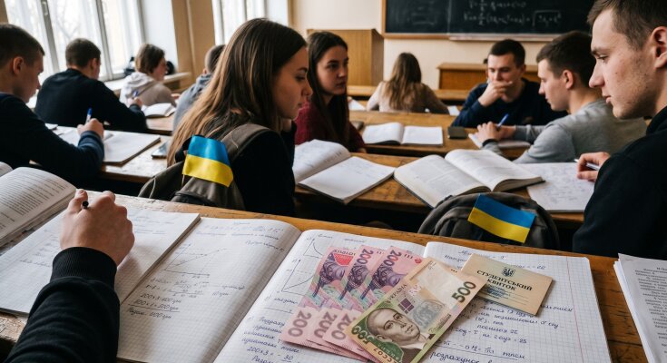 студенти університет навчання гривні бюджет