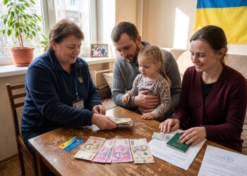 виплати допомога сім'я гроші гривні
