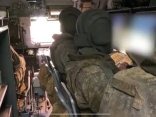 Российские оккупанты, фото: скриншот из видео