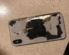 iPhone X чуть не сжег своего владельца