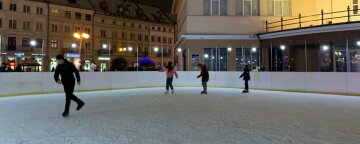 Каток в Івано-Франківську, фото: Суспільне