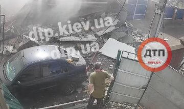 Вибух у Києві, скріншот з відео