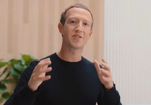 Марк Цукерберг, кадр из видео