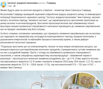 Публикация Ивана Свиноуса, скриншот: Facebook