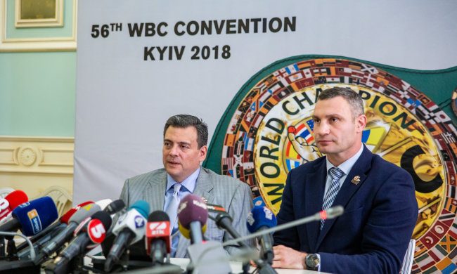 Маурисио Сулейман и Виталий Кличко