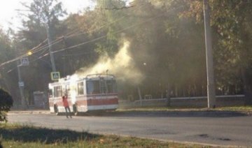 Пасажири рятувалися з димлячого тролейбуса