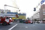 Появились фото последствий ужасного пожара в центре Киева
