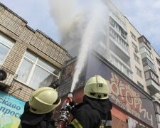 Пожежа в Києві, фото: Інформатор