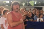 Угорські прикордонники влаштували дітям терор. Фото Facebook