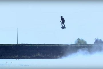 Ховерборд из фильма "Назад в будущее 2" наконец-то полетел