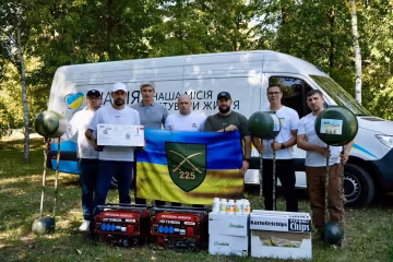 225-й ОШП тримає один із найважчих напрямків фронту: БФ «Надія» та Валерій Дубіль посилюють полк Олега Ширяєва