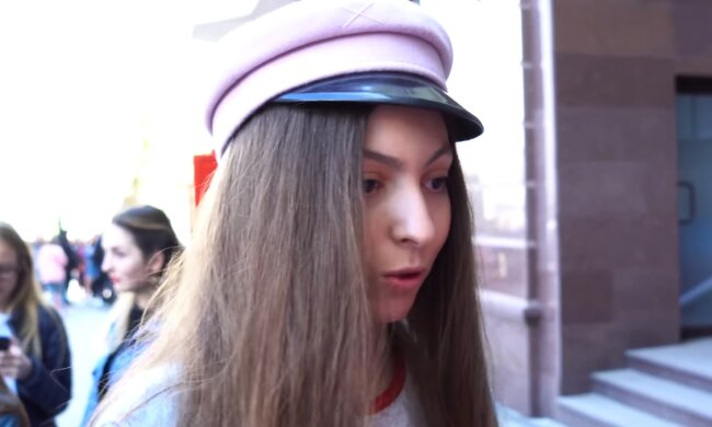 Маша Полякова, скрин из видео