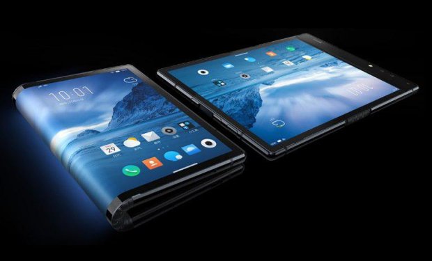 Гибкий Samsung Galaxy F получит два аккумулятора