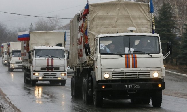 Більше ста вантажівок гумконвою поїхали на Донбас