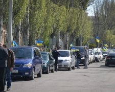 У Бердянську вперше за рік зібрався Автомайдан